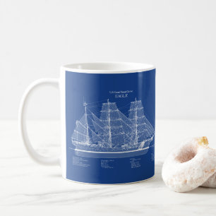 USCGC Eagle WIX-327 – ABD コーヒーマグカップ
