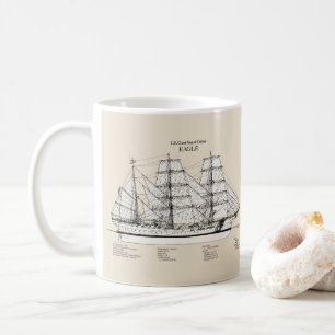 USCGC Eagle wix-327 - SBD コーヒーマグカップ