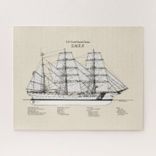 USCGC Eagle wix-327 - SBD ジグソーパズル
