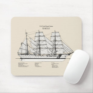 USCGC Eagle wix-327 - SBD マウスパッド