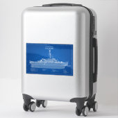 USCGC Eastwind wagb-279 - ABD シール (スーツケース)