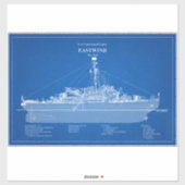 USCGC Eastwind wagb-279 - ABD シール (シート)