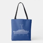 USCGC Eastwind wagb-279 - ABD トートバッグ (裏面)