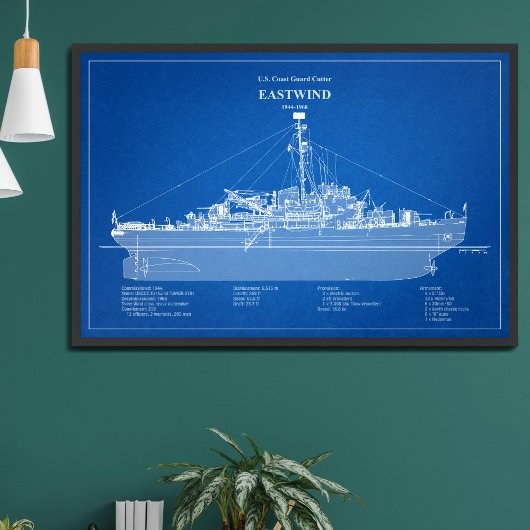 USCGC Eastwind wagb-279 - ABD フォトプリント