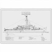 USCGC Eastwind wagb-279 - BD シール (正面)