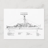 USCGC Eastwind wagb-279 - BD ポストカード (正面)