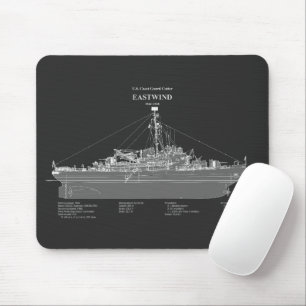 USCGC Eastwind wagb-279 - PD マウスパッド
