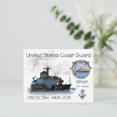USCGC ELM WLB-204ブイ入札 ポストカード (スタンド正面)