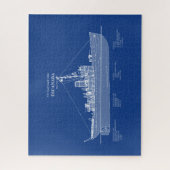 USCGC Escanaba wpc-77 - ABD ジグソーパズル (縦)