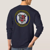 USCGC Narwhal WPB-87335 Tシャツ (裏面)
