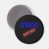 uscgissuedblk マグネット (正面/裏面)