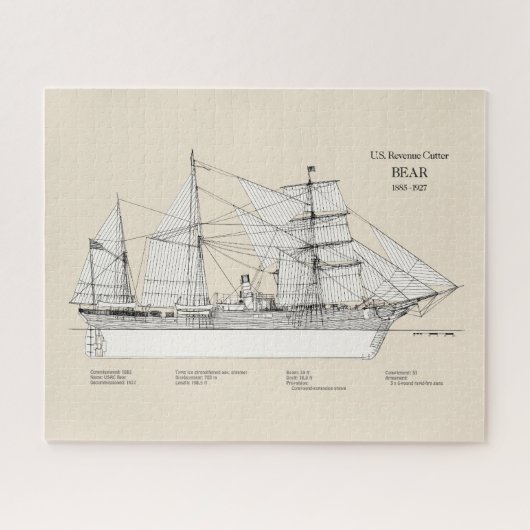 USCGRC USRC Bear - SBD ジグソーパズル (横)