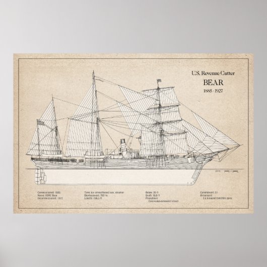 USCGRC USRC Bear - SBD ポスター (正面)