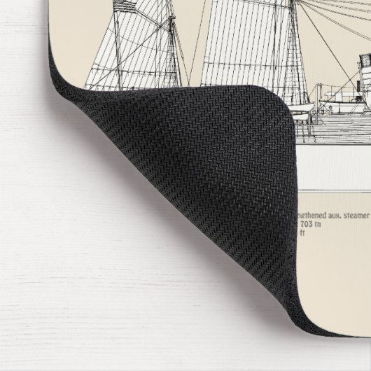 USCGRC USRC Bear - SBD マウスパッド (コーナー)