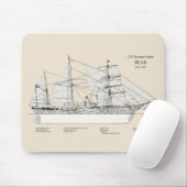 USCGRC USRC Bear - SBD マウスパッド (マウス)