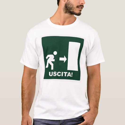 UscitaのTシャツ Tシャツ (正面)