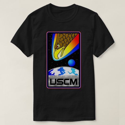 USCM Tシャツ (デザイン正面)