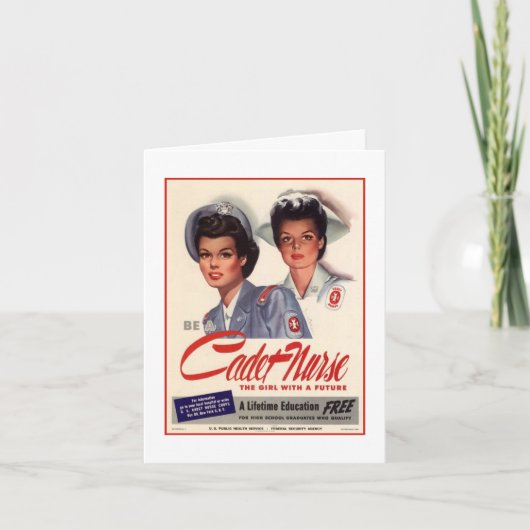 USCNC (Whitcombデザイン)お礼のノートカード サンキューカード (正面)