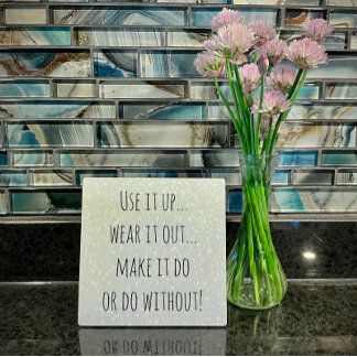 「Use it Up」感動的引用文表示 フォトプラーク