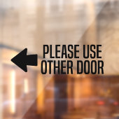 use other door sign ウィンドウサイン (シート2)