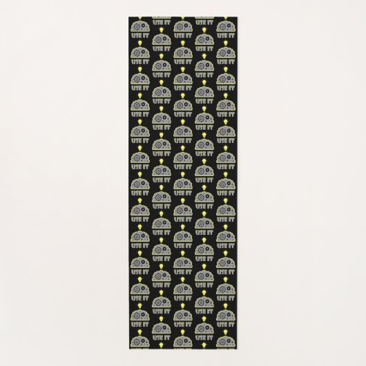 Use your brain ヨガマット (正面)