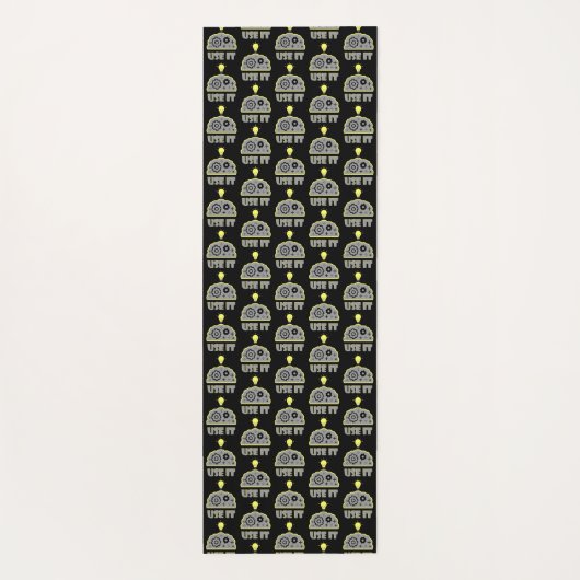 Use your brain ヨガマット (裏面)