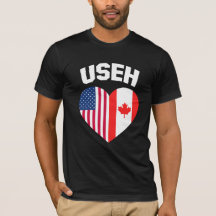 USEHアメリカカナダ国旗おもしろい（カナダ）