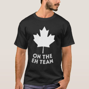 USEH Funny Canadian Eh American Canadian Flag Cana Tシャツ
