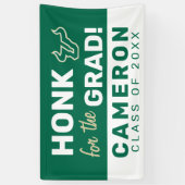 USF GradのHonk氏 横断幕 (縦)