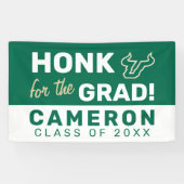 USF GradのHonk氏 横断幕 (横)