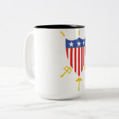 USFCAのコーヒー・マグ ツートーンマグカップ (正面左)