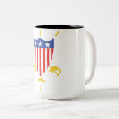 USFCAのコーヒー・マグ ツートーンマグカップ (正面右)