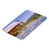 USFSシュナウスキャビンレンタルインウィンターベロキング マグネット (左側)