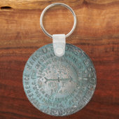 USGS Benchmark, St. Regis Mountain Geodetic Survey キーホルダー (正面)