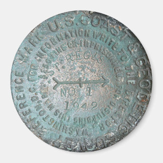 USGS Benchmark, St. Regis Mountain Geodetic Survey マグネット