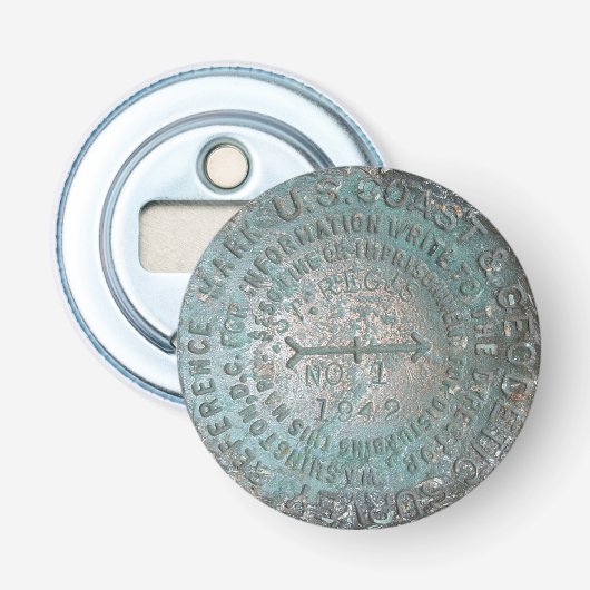 USGS Benchmark, St. Regis Mountain Geodetic Survey 栓抜き (正面)