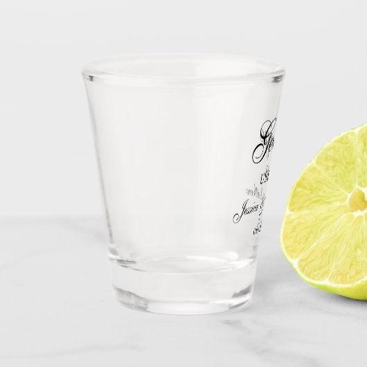 Usherスクリプトカスタマイズ ショットグラス (左)