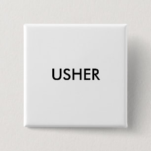 USHER 缶バッジ