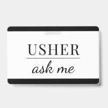Usher 頼 Meバッジ