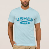 Usher Blue Arc 2010 Tシャツ (正面)