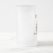 Usher Gift 16 ozフロストビールマグ フロストグラスビールジョッキ (中央)