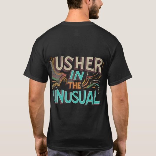Usher in the Connectual Tシャツ (裏面)