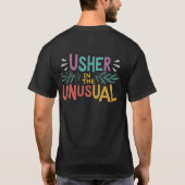 Usher in the Connectual Tシャツ (裏面)