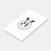 Ushi Ox Post-it – 幾何学的〔占星術の〕十二宮図 ポストイット (アングル)