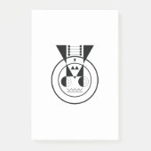 Ushi Ox Post-it – 幾何学的〔占星術の〕十二宮図 ポストイット (正面)