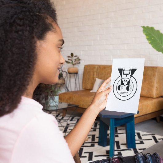 Ushi Ox Post-it – 幾何学的〔占星術の〕十二宮図 ポストイット