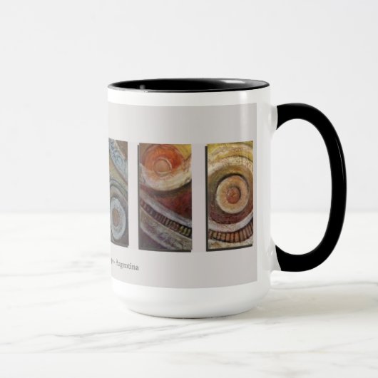 Ushuaia、ティエラ・デル・フエゴ、アルゼンチン マグカップ (右)