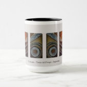 Ushuaia、ティエラ・デル・フエゴ、アルゼンチン マグカップ (中央)