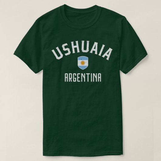 Ushuaia Argentina Tシャツ (デザイン正面)