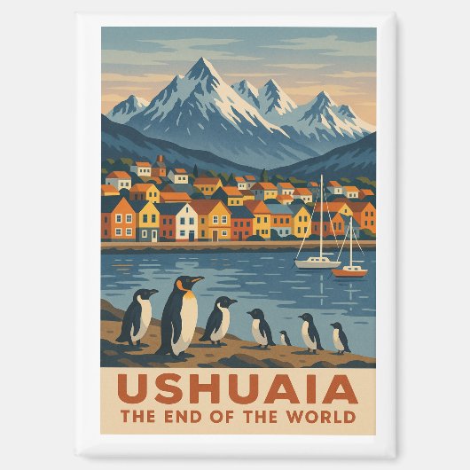 Ushuaia – The End of the World マグネット (正面)